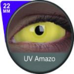 Flash UV Yellow Sclera lens Amazo (2 lenses/pack)