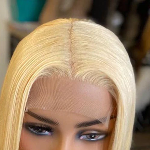Golden Honey Front Lace Wig - Image 4