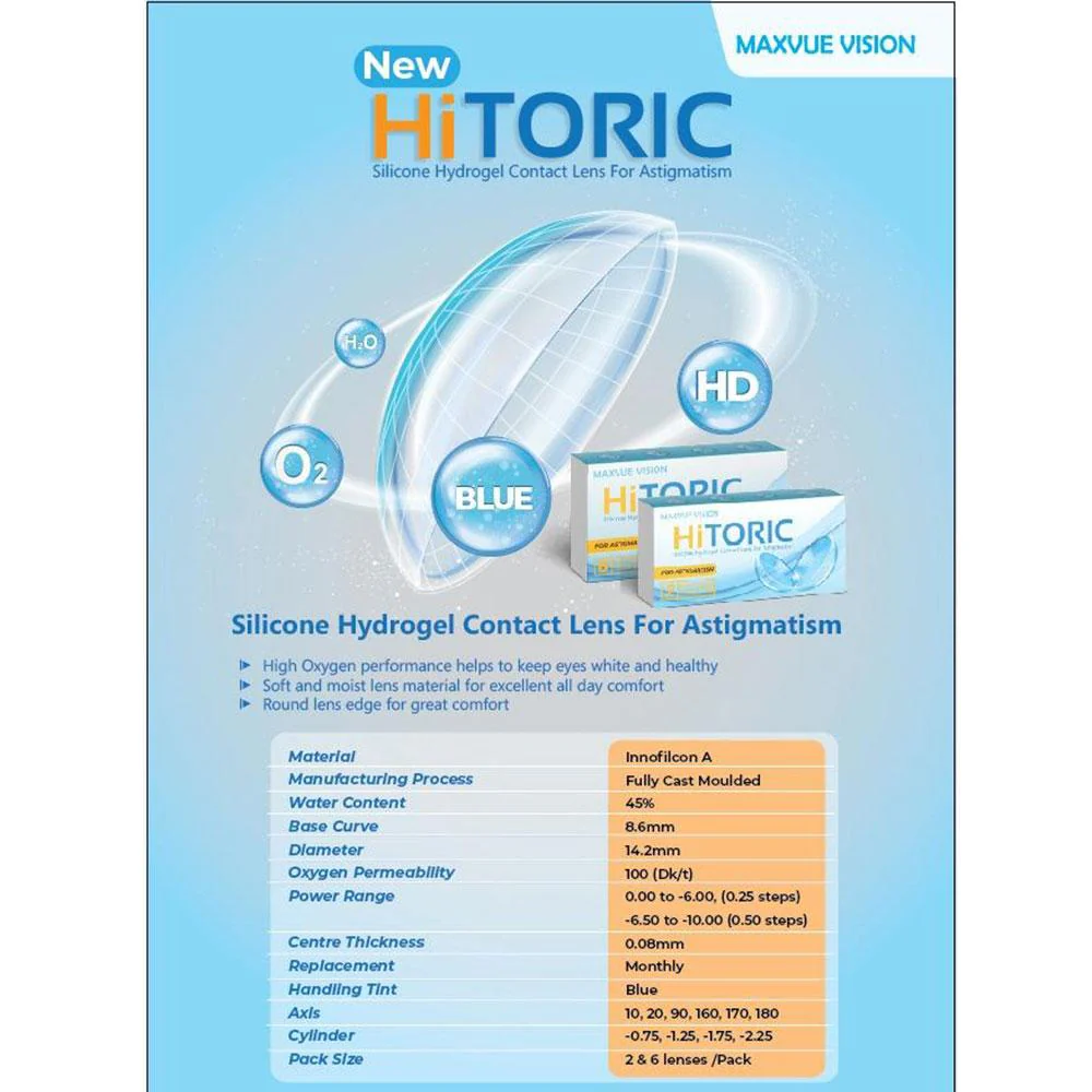 Hi Toric Monthly Disposable For Astigmatism - Image 3