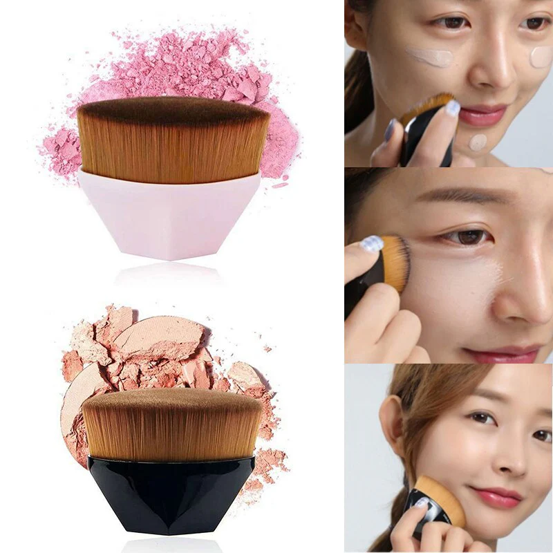 Hexagon Makeup Brushes For Foundation
