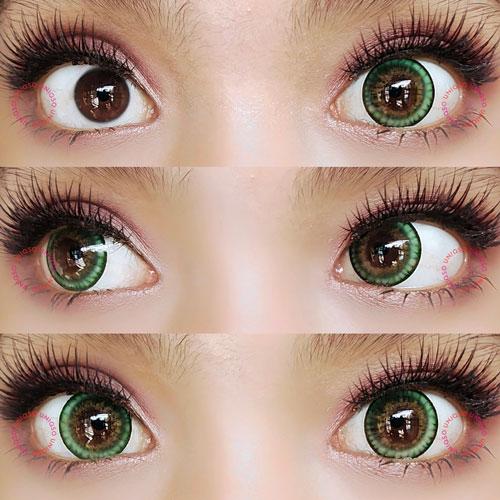 I-Codi Naty V3-05 Angel Eyes Green (2 lenses/pack) - Image 2