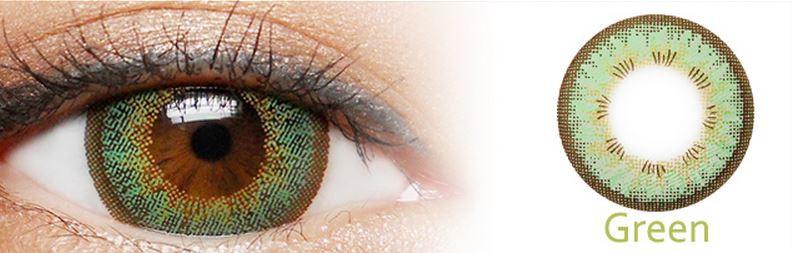I.Fairy Cream Puff Green (1 lens/pack) - Image 2