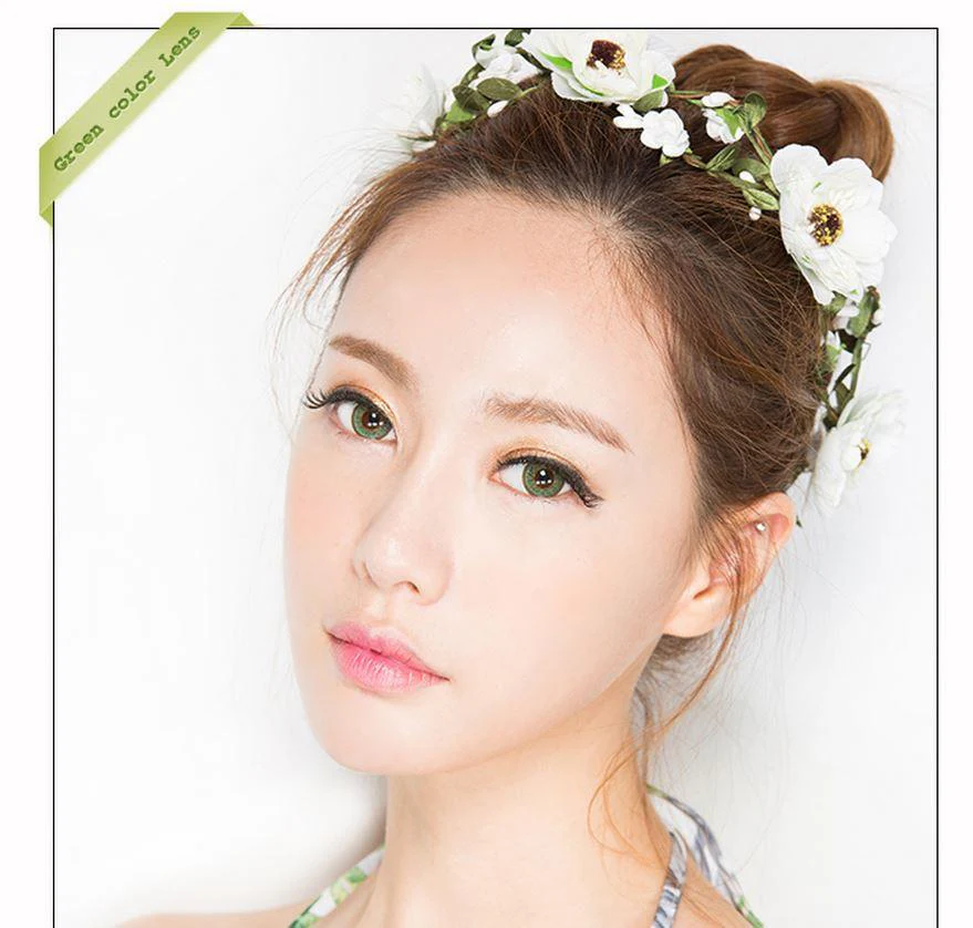 I.Fairy Cream Puff Green (1 lens/pack) - Image 3