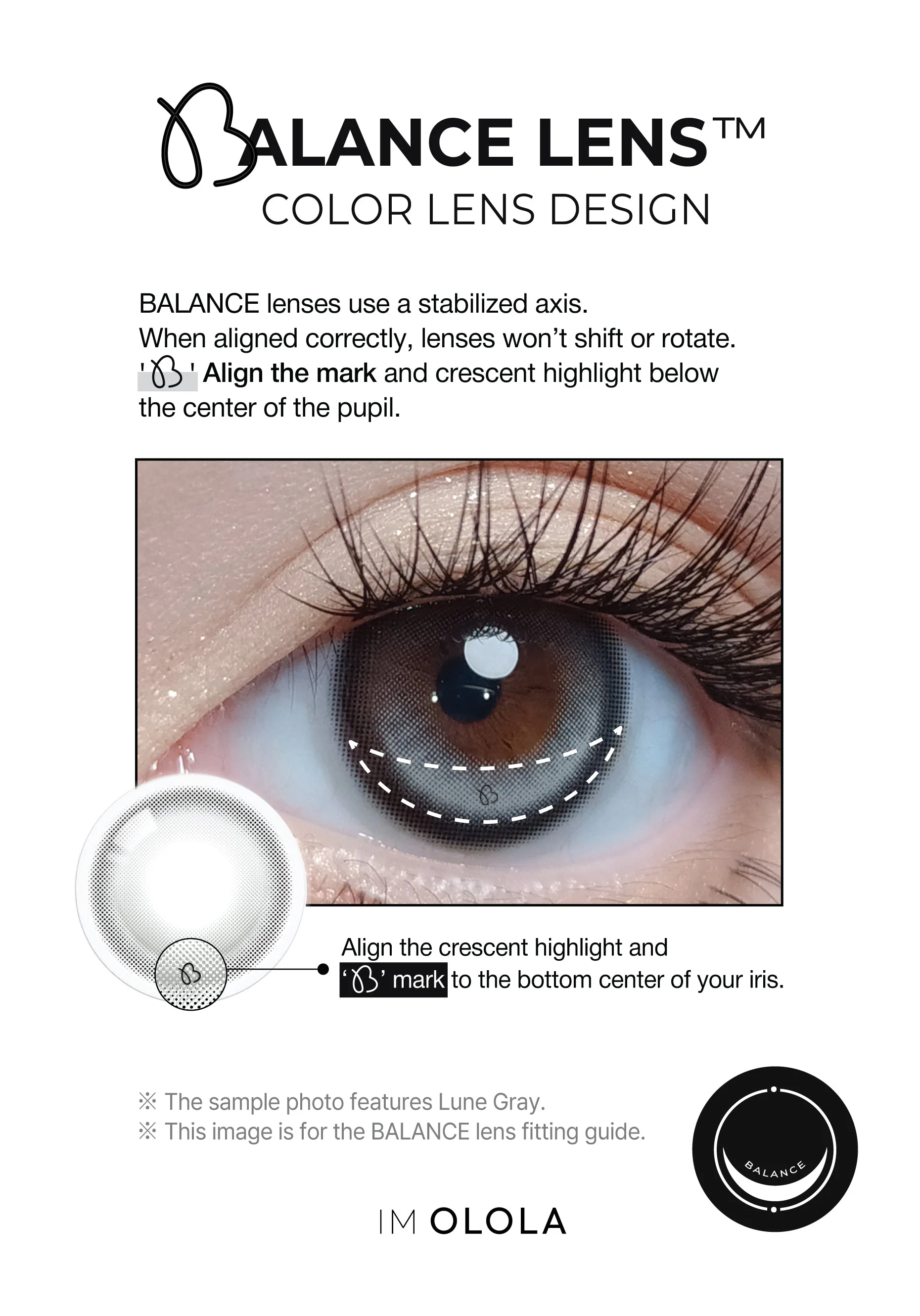 IM OLOLA Lune Blue (2 lenses/pack) - Image 5