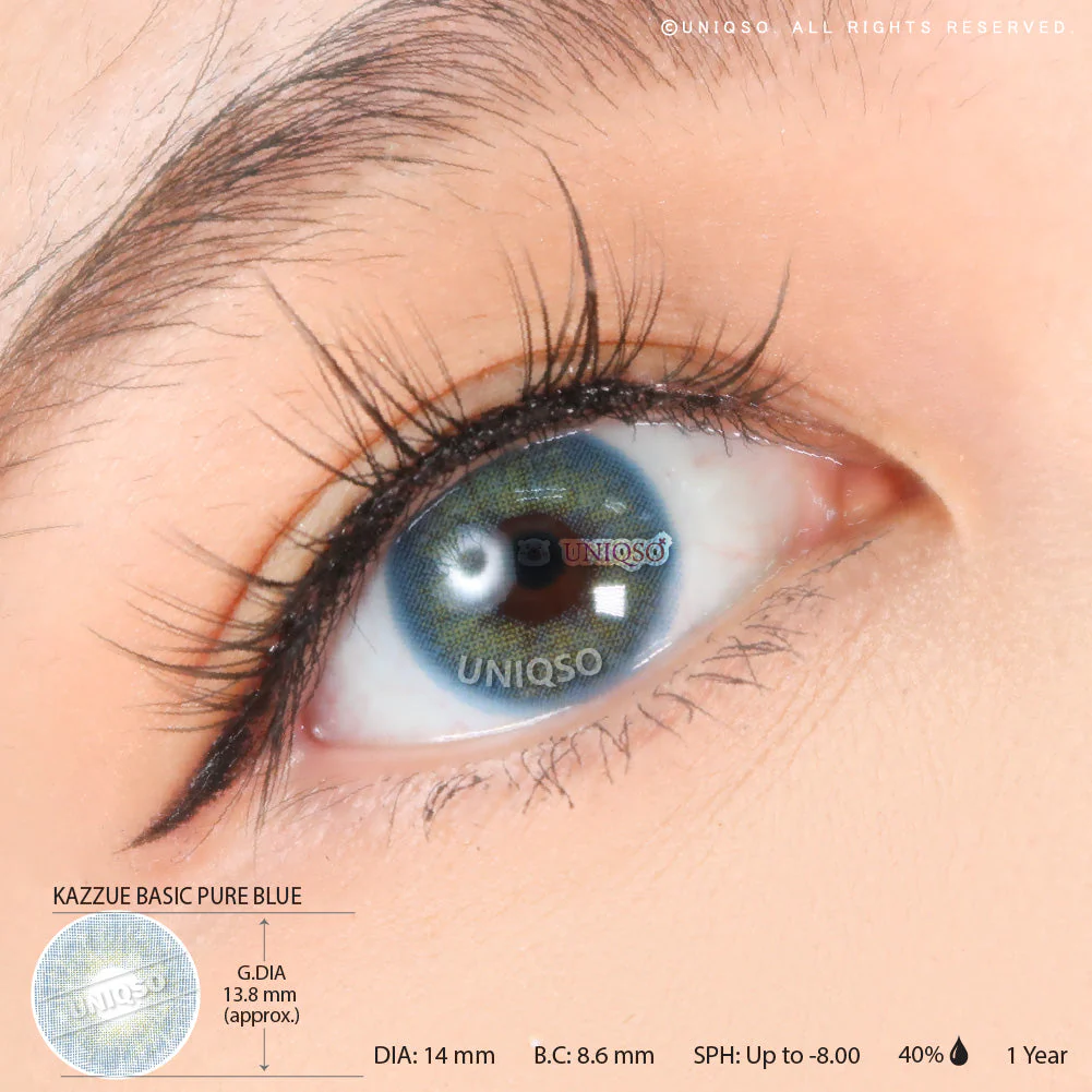 Kazzue Basic Pure Blue (1 lens/pack) - Image 3