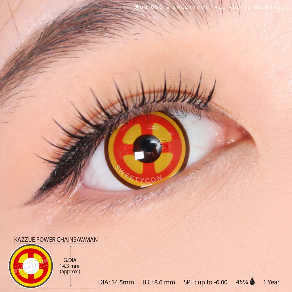 Kazzue Crazy Red Cross (1 lens/pack) - Image 2