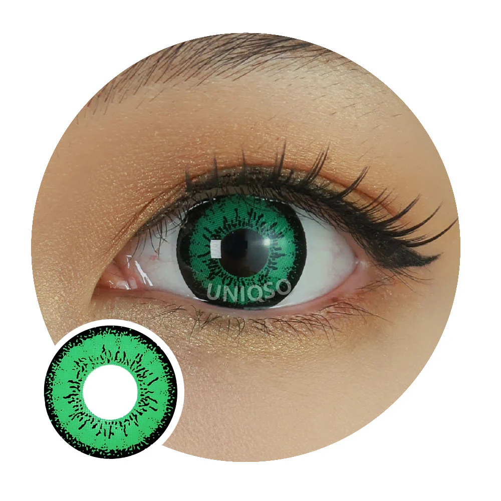 Kazzue Dollyeye Green (1 lens/pack)