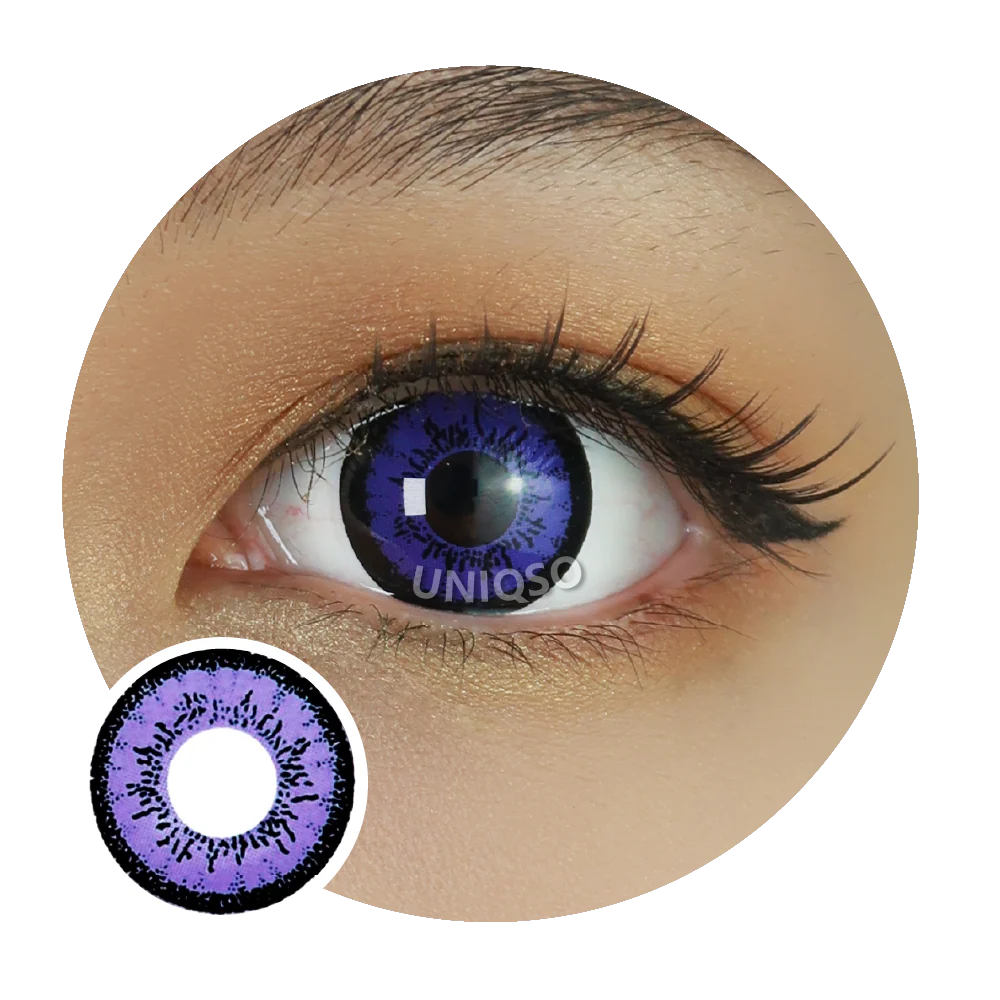 Kazzue Dollyeye Violet (1 lens/pack)
