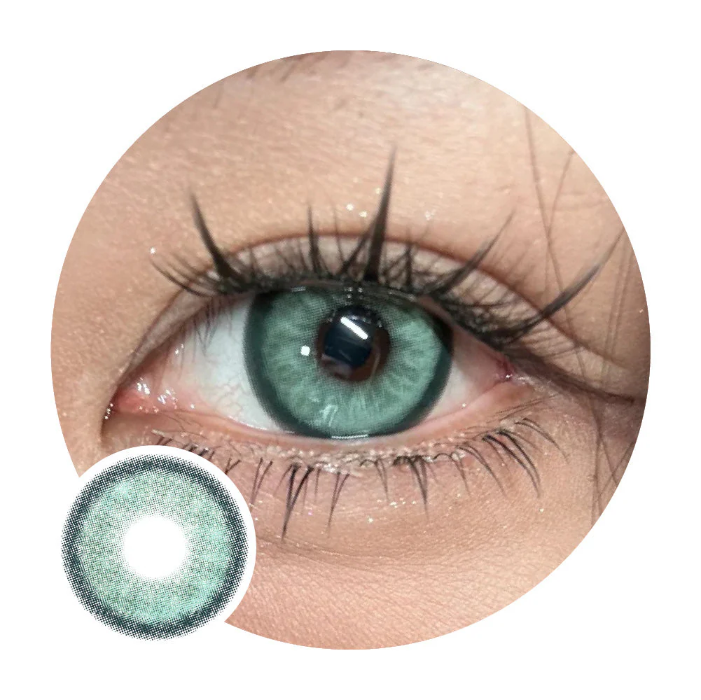 Kazzue Glitz Green (1 lens/pack)