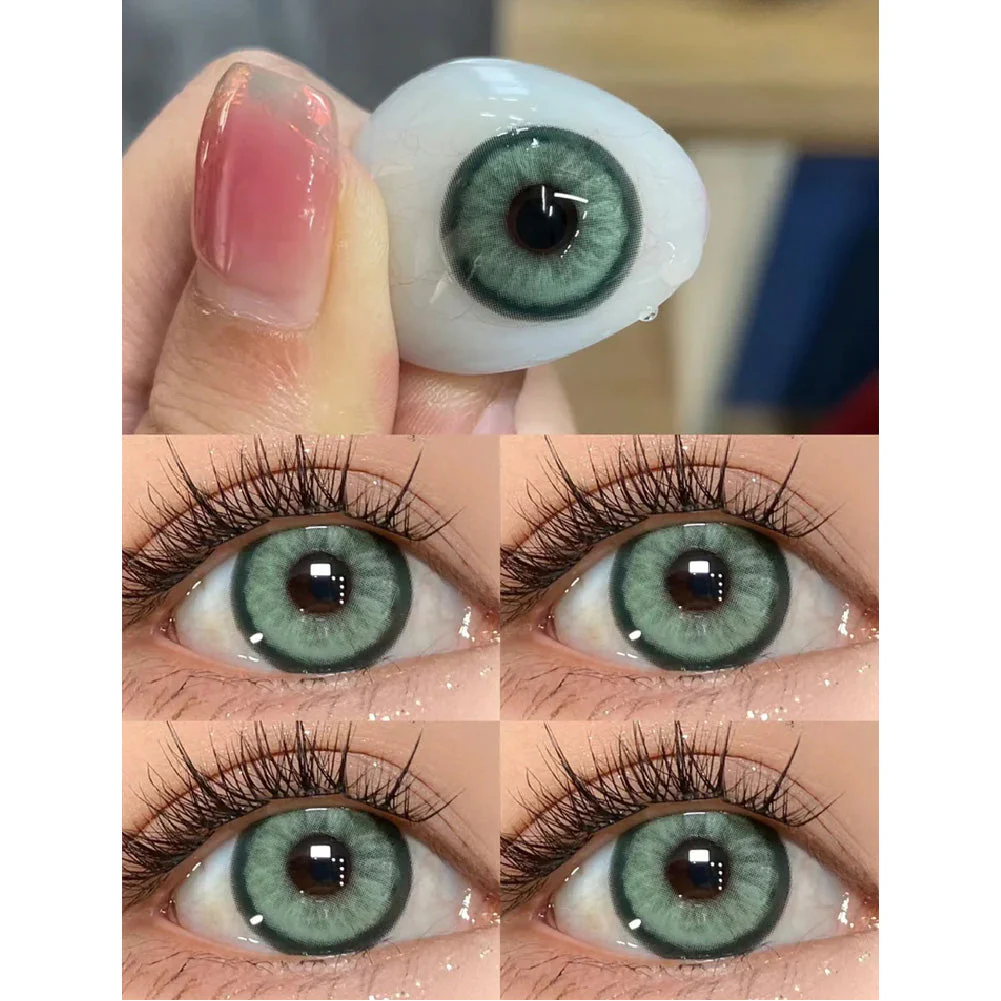 Kazzue Glitz Green (1 lens/pack) - Image 2