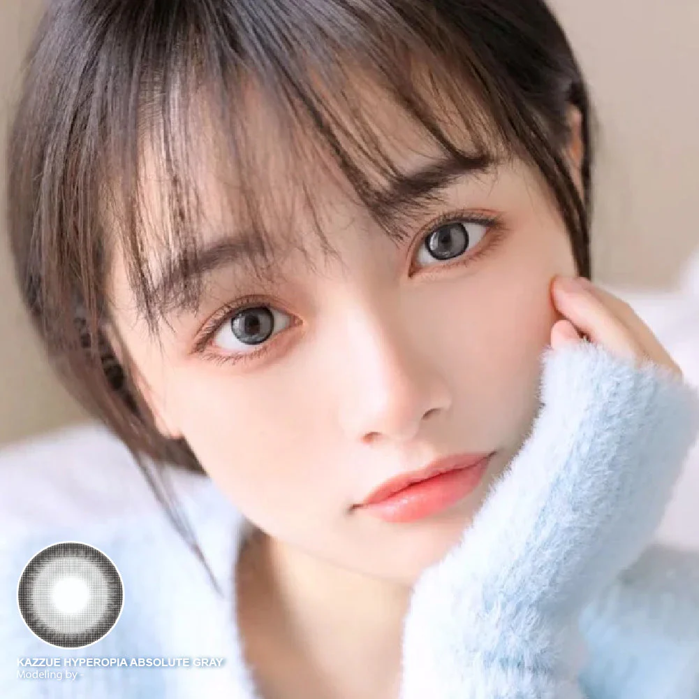 Kazzue Hyperopia Absolute Gray (1 lens/pack) - Image 2