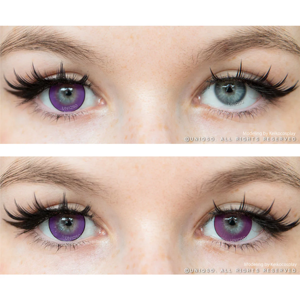 Kazzue Intense Pop Purple (1 lens/pack) - Image 3