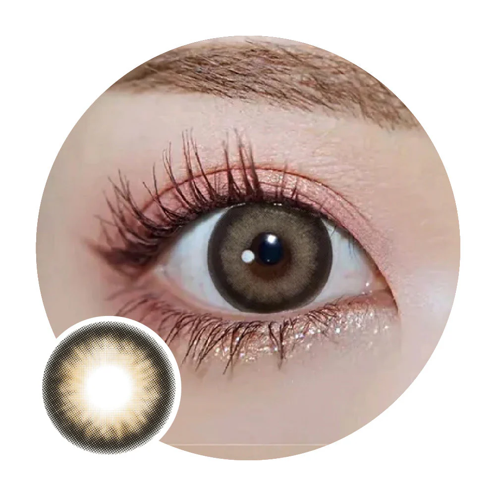Kazzue Midnight Brown (1 lens/pack)