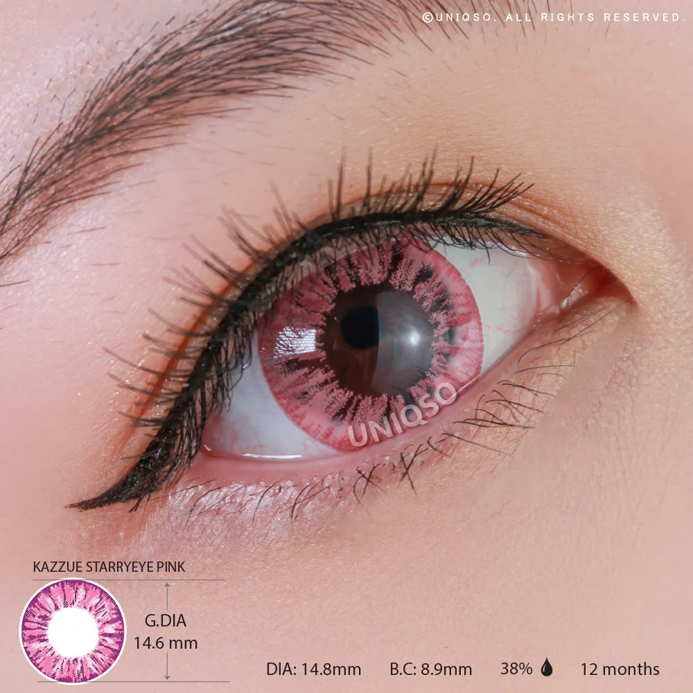 Kazzue Starryeye Pink (1 lens/pack) - Image 3