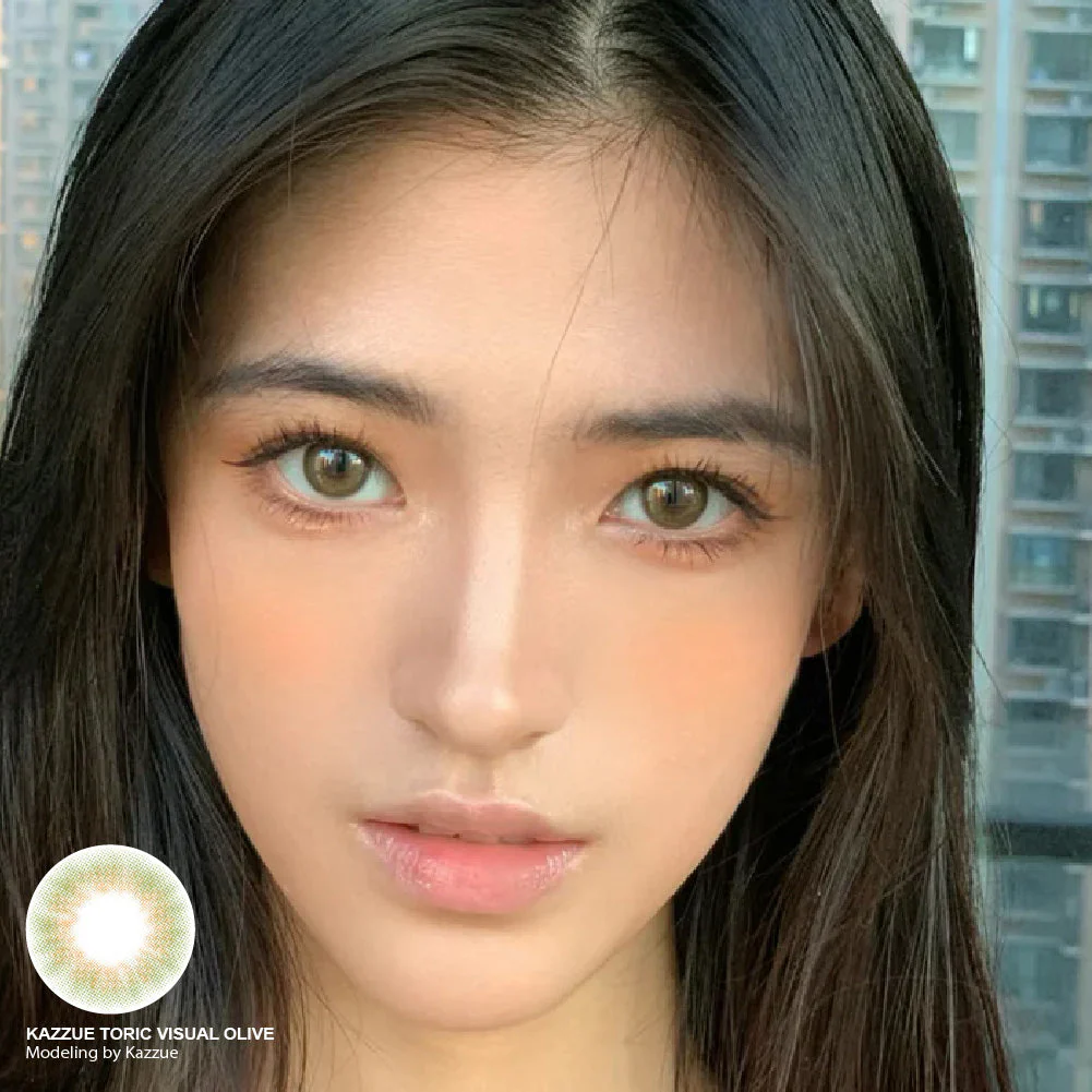 Kazzue Toric Visual Olive (1 lens/pack) - Image 2