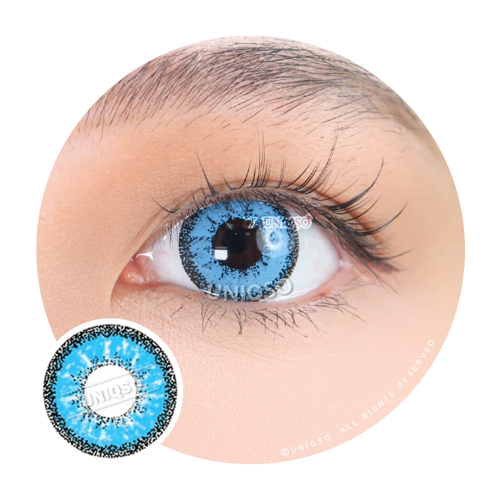 Kazzue Vivid Brilliant Blue (1 lens/pack)