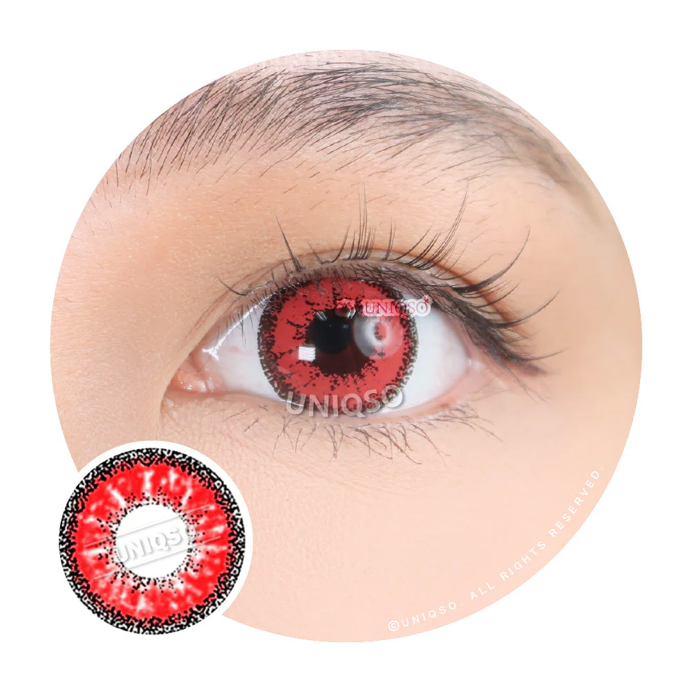 Kazzue Vivid Brilliant Red (1 lens/pack)