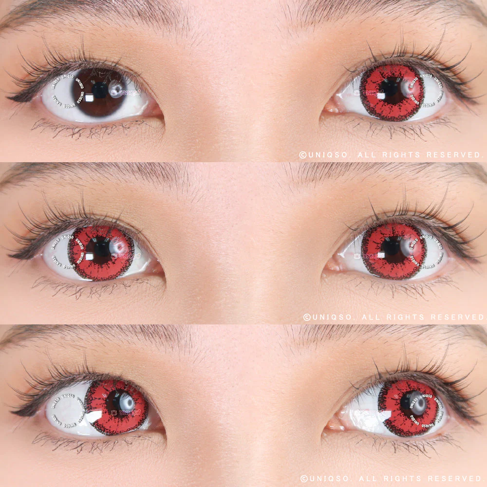 Kazzue Vivid Brilliant Red (1 lens/pack) - Image 2