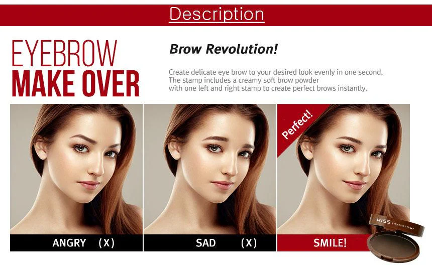Kiss New York - Eyebrow Stamp - Image 2