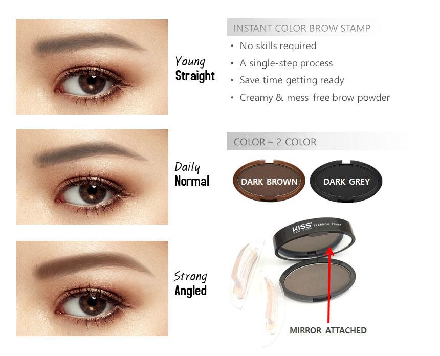 Kiss New York - Eyebrow Stamp - Image 3