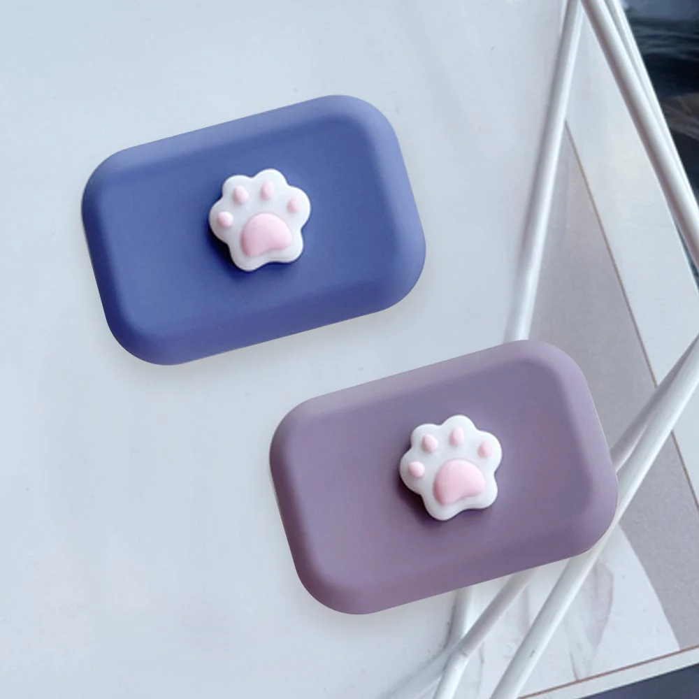 Lens Case - Center Pink Paw Set - Image 4