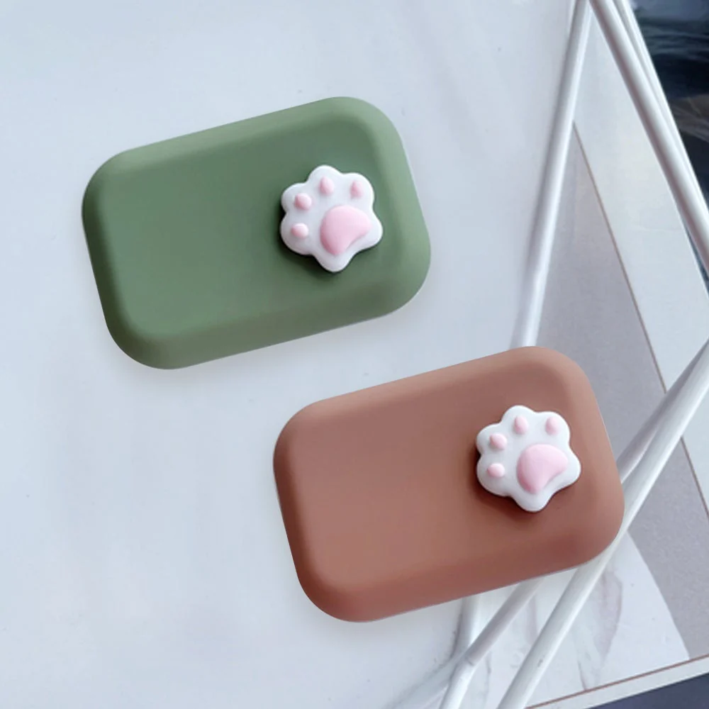 Lens Case - Side Pink Paw Set - Image 5