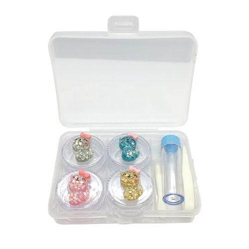 Lens Case Travel Kit - Multiple Casings (2 Pairs & Random Design) - Image 10