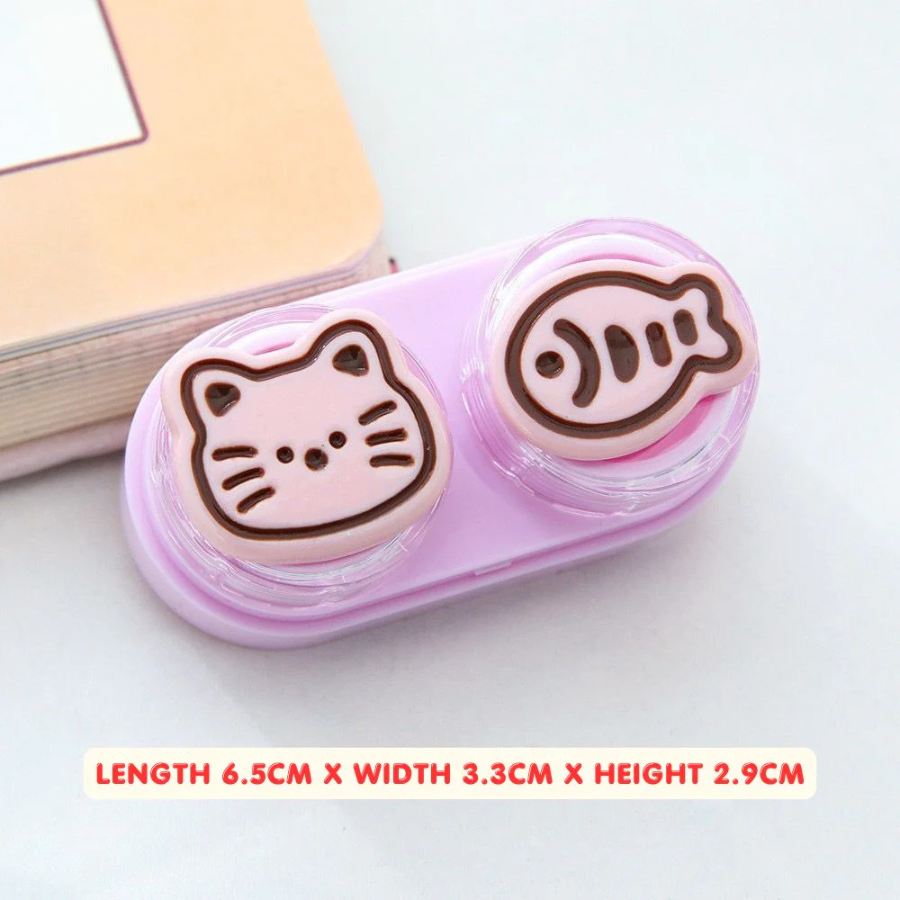 Lens Case Travel Kit - Cute Kitty - Image 4