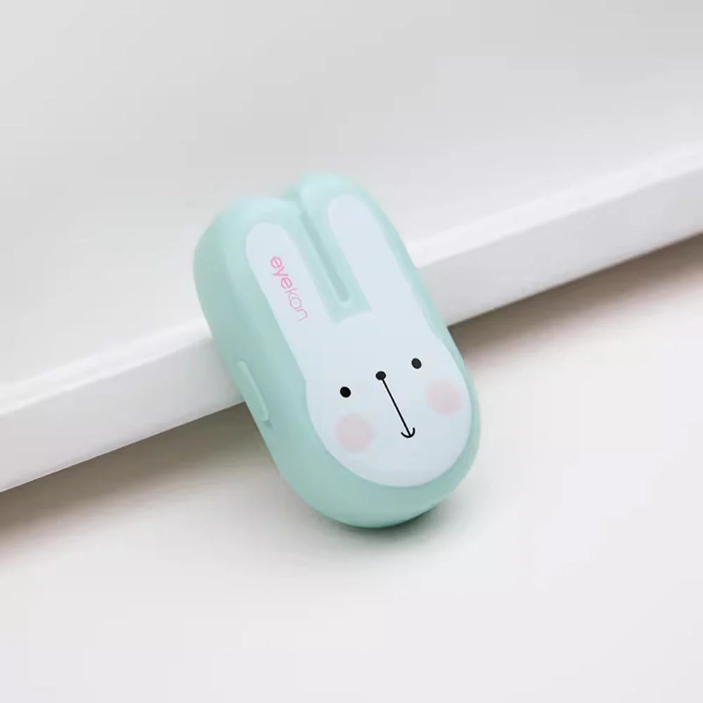 Lens Case Travel Kit - Cute Long Ears Bunny - Image 6