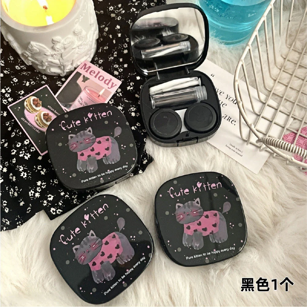 Lens Case Travel Kit - Happy Cute Kitten - Image 5
