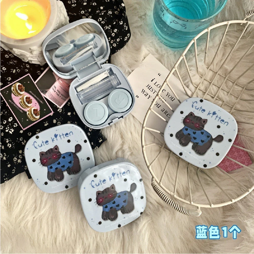 Lens Case Travel Kit - Happy Cute Kitten - Image 6