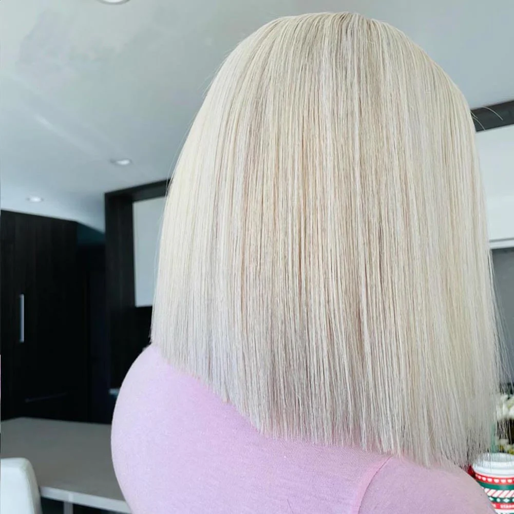 Luxury Lengths Straight Blonde Lace Front Wig - Image 4