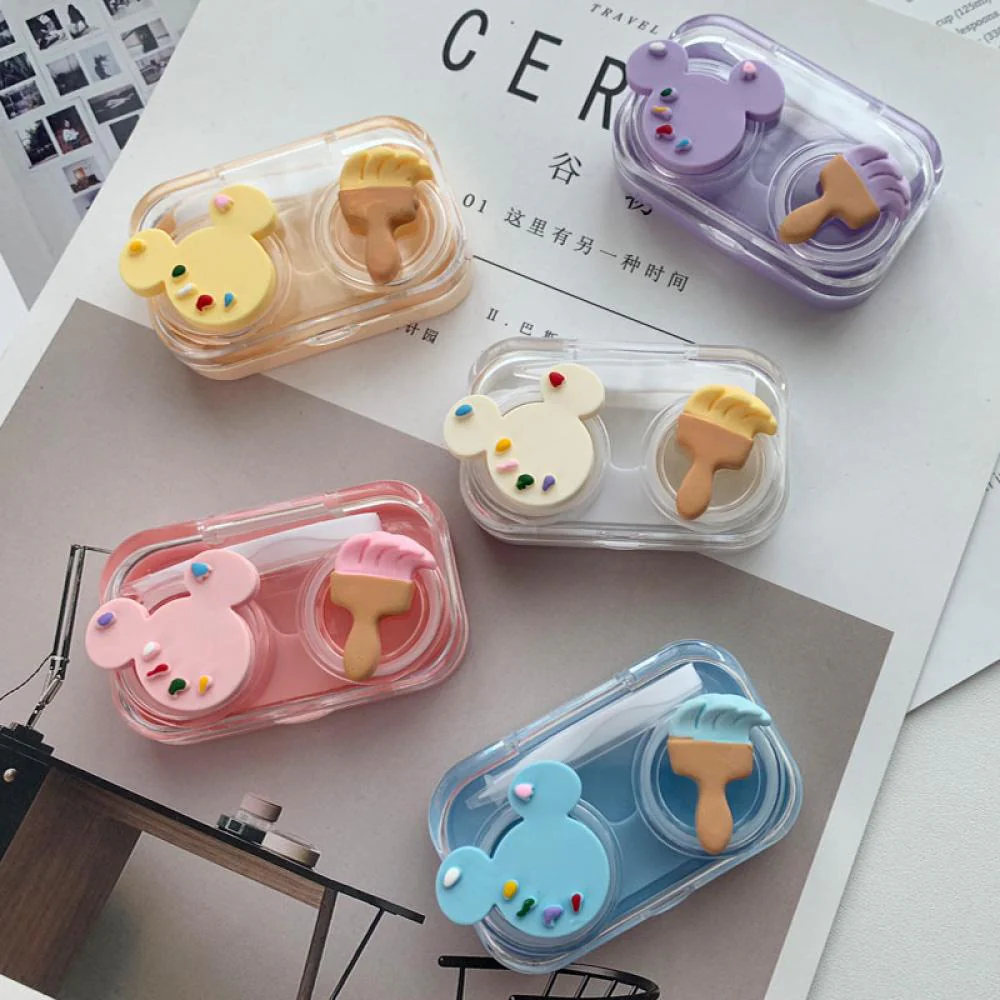 Mouse & Brush Leak Proof Lens Case