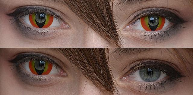 Phantasee Crazy Red Dragon Eyes (2 lenses/pack) - Image 2