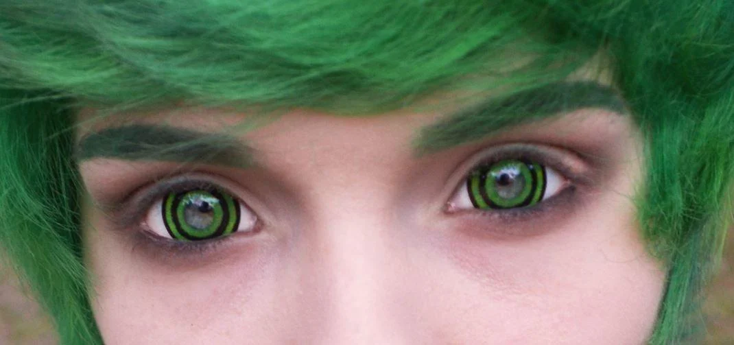 Phantasee Mini Sclera Lens Green Goblin (2 lenses/pack) - Image 2