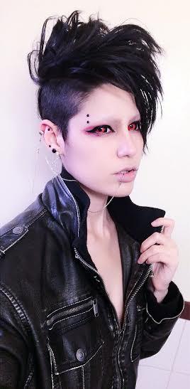 Phantasee Red Black Sclera Contacts Tokyo Ghoul - Red Ghoul/Gremlin (2 lenses/pack) - Image 12