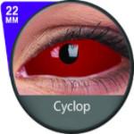 Phantasee Red Sclera Contacts Cyclop (2 lenses/pack)