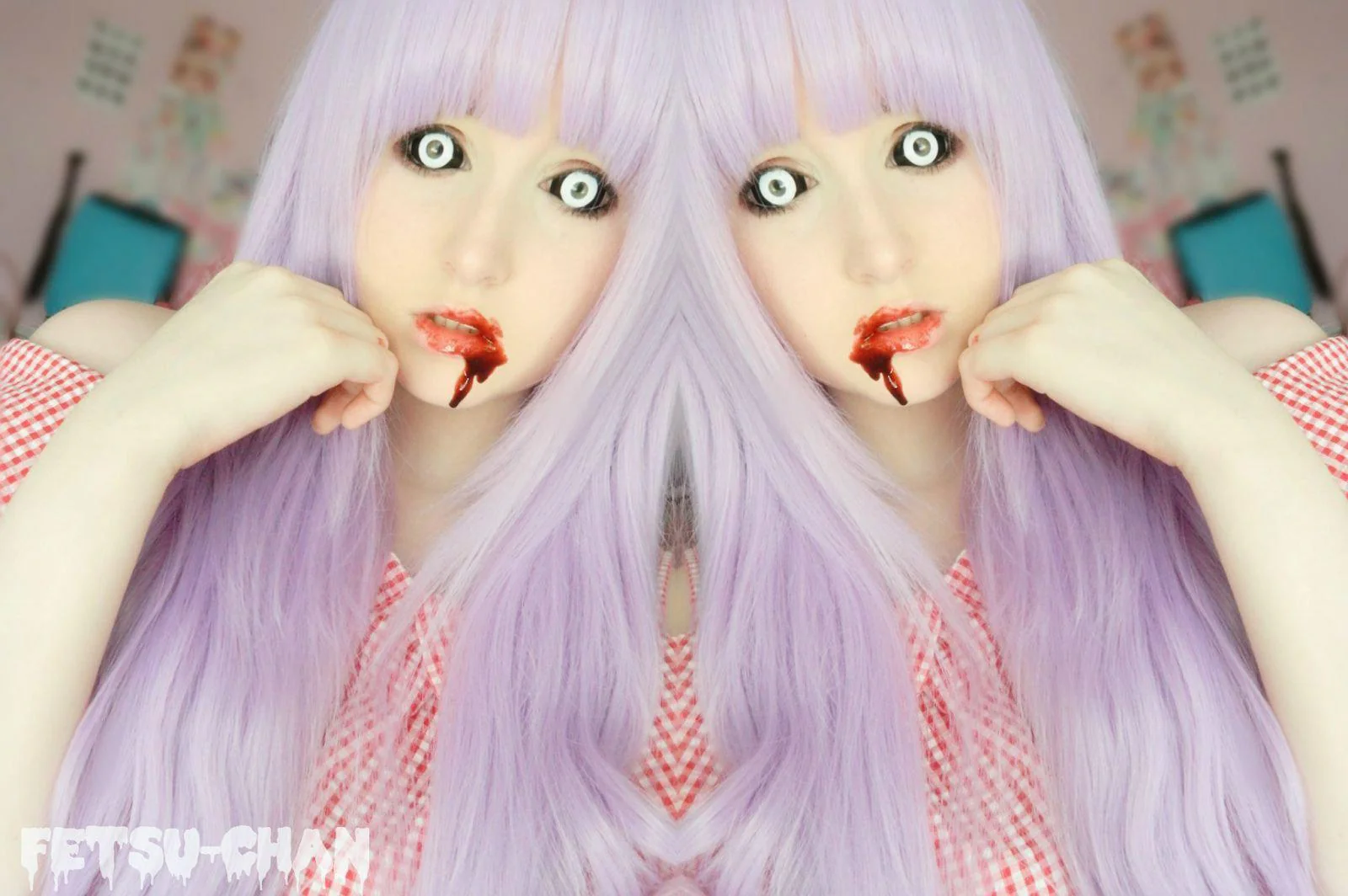 Phantasee White Black Sclera Contacts Medusa (2 lenses/pack) - Image 3