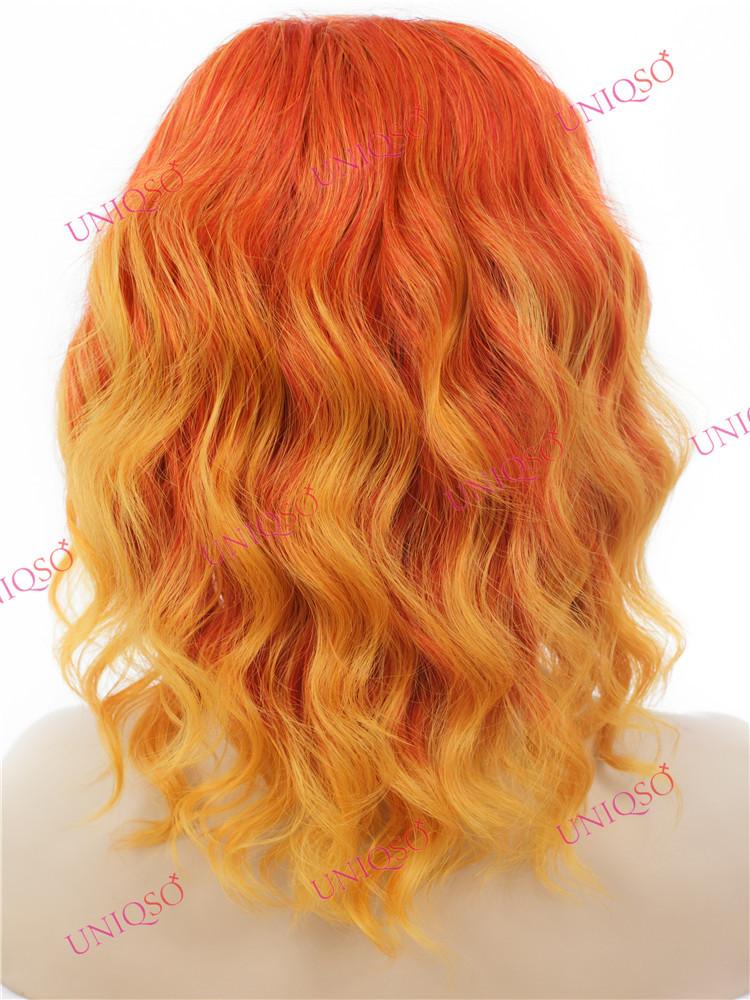 Premium Wig - Lace Front Cherry Red Wig (Cascading Curls) - Image 4