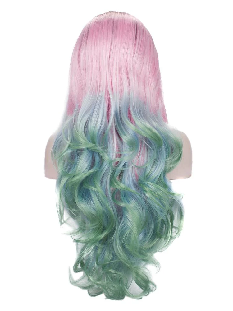 Premium Wig - Lace Front French Mohawk Braid - Image 2