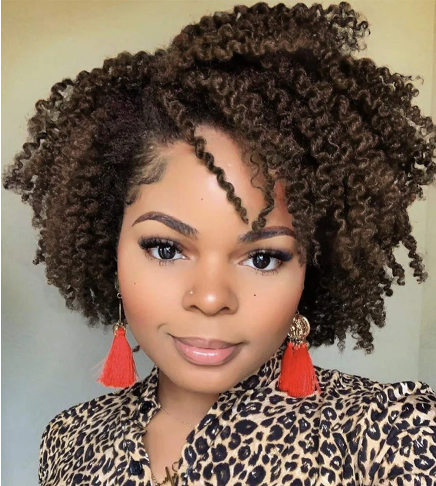Premium Wig - Sheen Curls African Female Lace Wig - Image 4