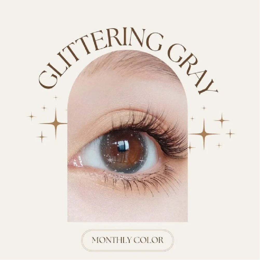 SEED Monthly Color Lens UV - Glittering Gray