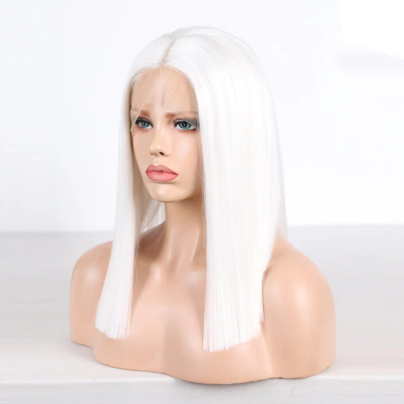 Shades of White T Lace Front Wig - Image 4