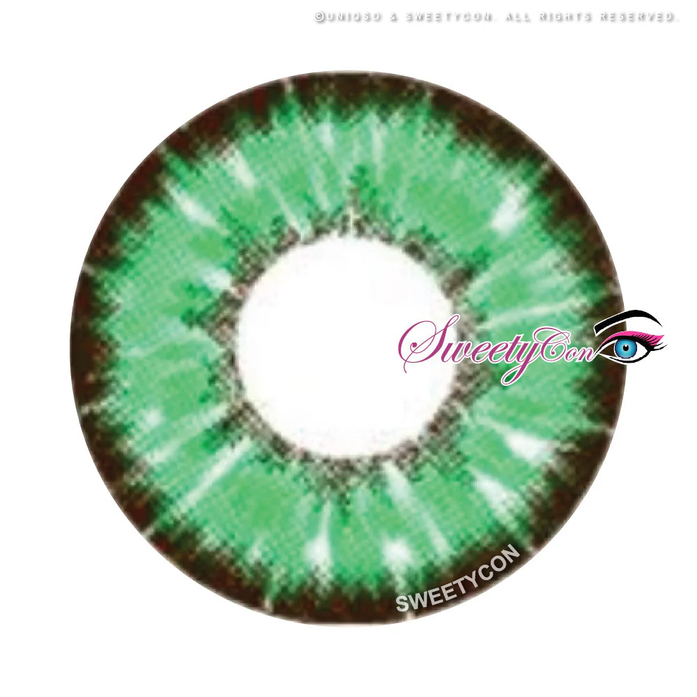 Sweety Akaten Green (1 lens/pack) - Image 6