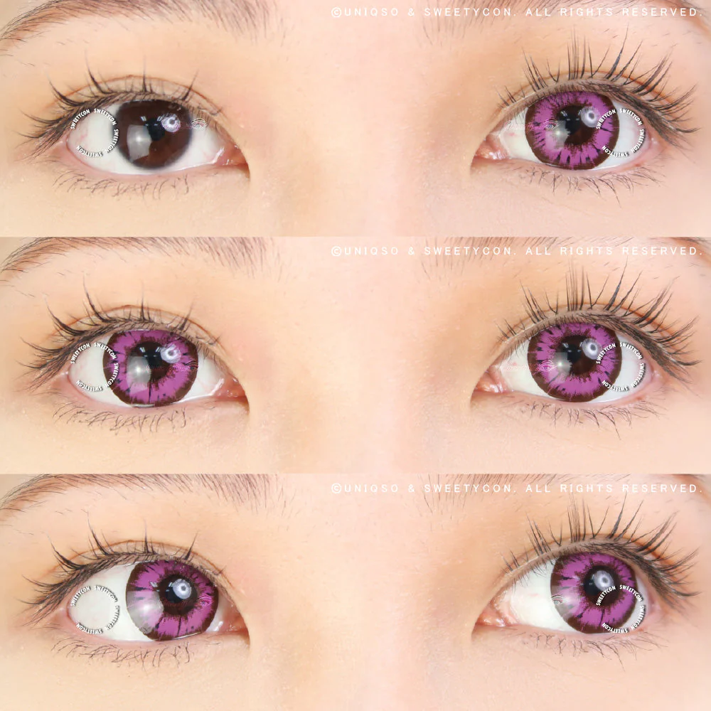 Sweety Akaten Violet (1 lens/pack) - Image 2