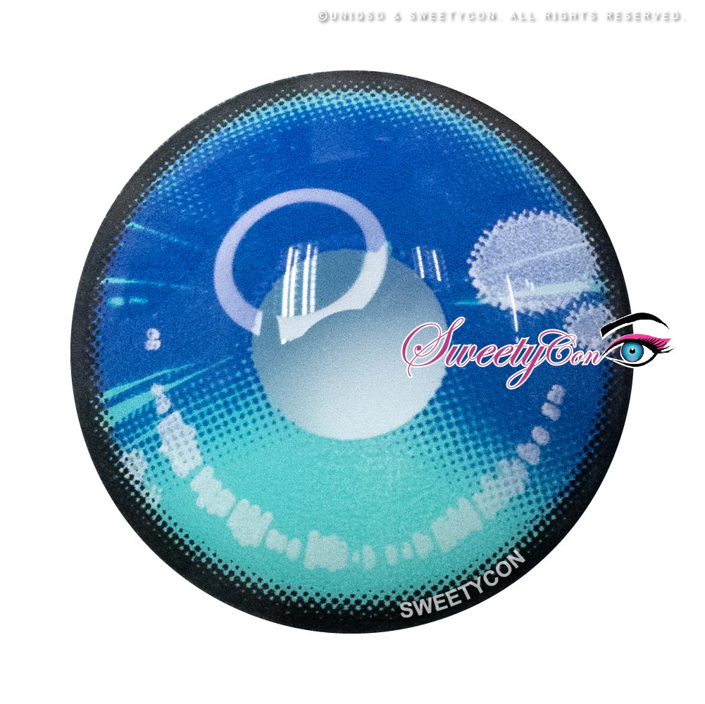 Sweety Anime 2 Cyan Turquoise (1 lens/pack) - Image 5
