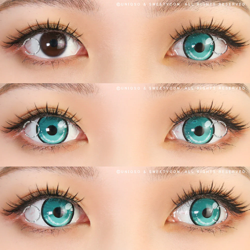 Sweety Anime 2 Teal Green (1 lens/pack) - Image 2