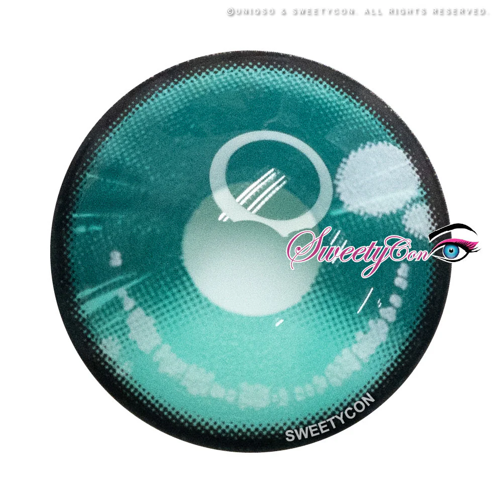 Sweety Anime 2 Teal Green (1 lens/pack) - Image 5