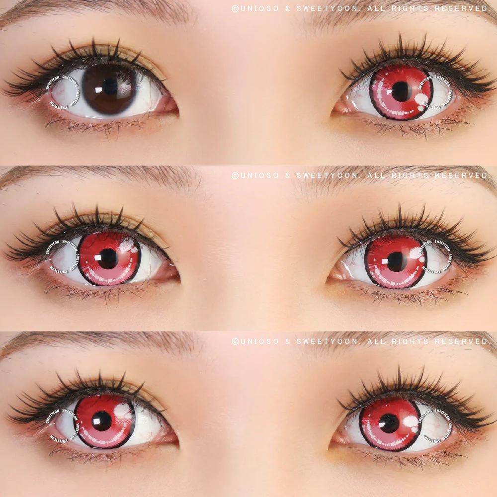 Sweety Anime 2 Red Pink (1 lens/pack) - Image 2