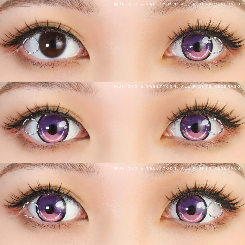Sweety Anime 2 Purple Pink (1 lens/pack) - Image 2